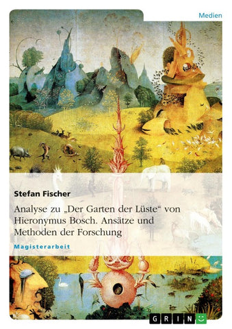 Analyse zu "Der Garten der Lüste"  von Hieronymus Bosch. Ansätze und Methoden der Forschung