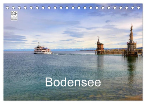 Bodensee (Tischkalender 2027 DIN A5 quer), CALVENDO Monatskalender