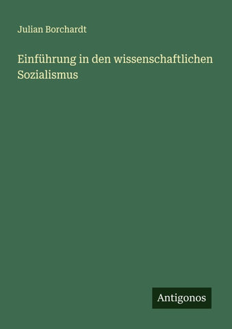 Einführung in den wissenschaftlichen Sozialismus