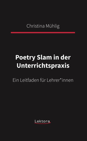 Poetry Slam in der Unterrichtspraxis