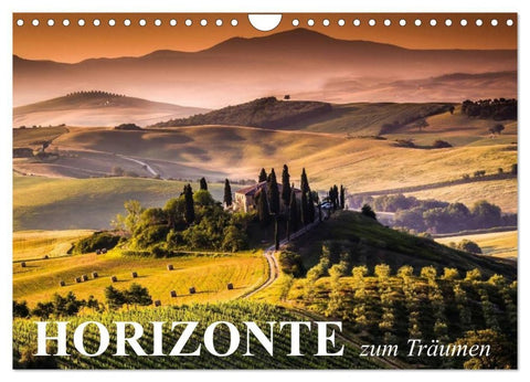 Horizonte zum Träumen (Wandkalender 2027 DIN A4 quer), CALVENDO Monatskalender