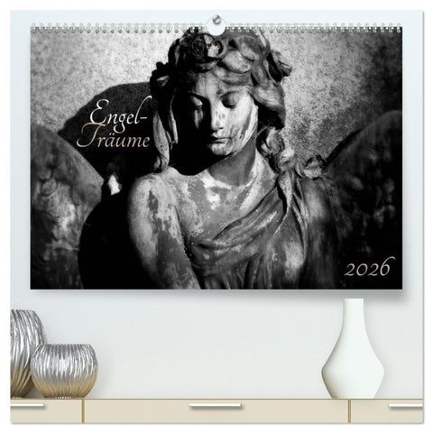 Engel-Träume (hochwertiger Premium Wandkalender 2026 DIN A2 quer), Kunstdruck in Hochglanz