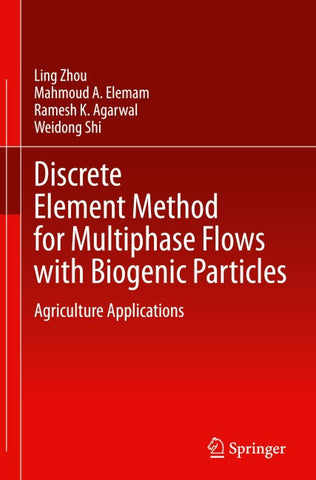 Discrete Element Method for Multiphase Flows with Biogenic Particles