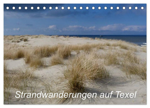 Strandwanderungen auf Texel (Tischkalender 2026 DIN A5 quer), CALVENDO Monatskalender