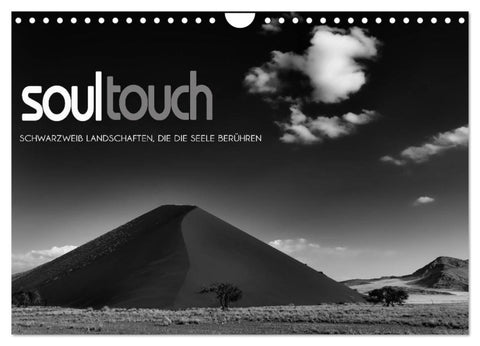 Soultouch - Schwarzweiß Landschaften, die die Seele berühren (Wandkalender 2027 DIN A4 quer), CALVENDO Monatskalender