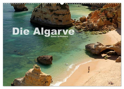 Die Algarve (Wandkalender 2027 DIN A2 quer), CALVENDO Monatskalender