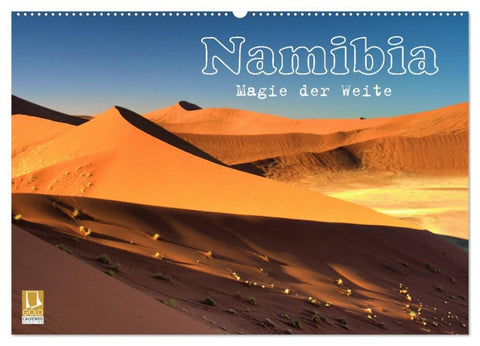 Namibia - Magie der Weite (Wandkalender 2027 DIN A2 quer), CALVENDO Monatskalender