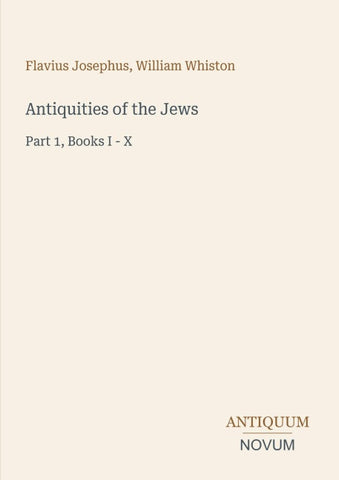 Antiquities of the Jews