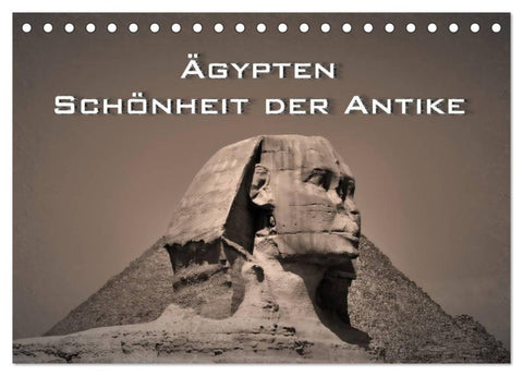 Ägypten – Schönheit der Antike (Tischkalender 2027 DIN A5 quer), CALVENDO Monatskalender