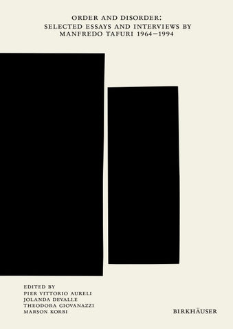 Order and Disorder