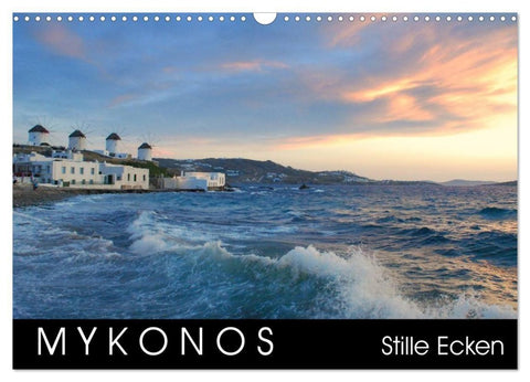 Mykonos - Stille Ecken (Wandkalender 2027 DIN A3 quer), CALVENDO Monatskalender