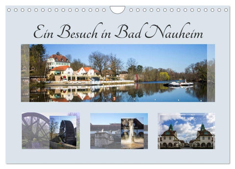 Ein Besuch in Bad Nauheim (Wandkalender 2027 DIN A4 quer), CALVENDO Monatskalender