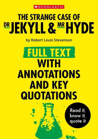 The Strange Case of Dr Jekyll and Mr Hyde