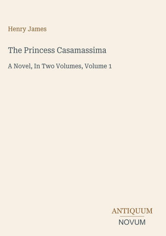 The Princess Casamassima