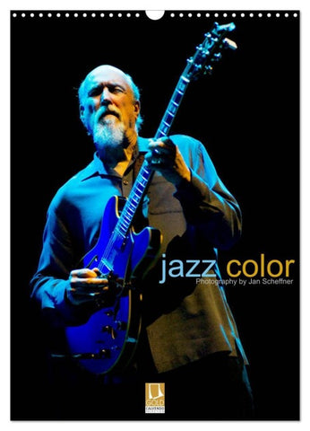 jazz color (Wandkalender 2027 DIN A3 hoch), CALVENDO Monatskalender
