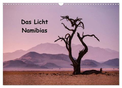 Das Licht Namibias (Wandkalender 2027 DIN A3 quer), CALVENDO Monatskalender