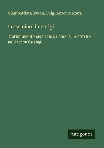 I rossiniani in Parigi