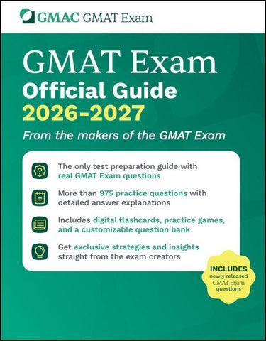 GMAT Official Guide 2026 - 2027: Book + Online Question Bank