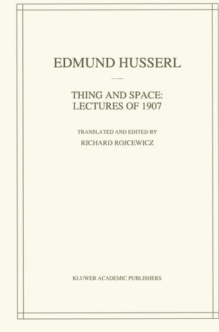 Thing and Space
