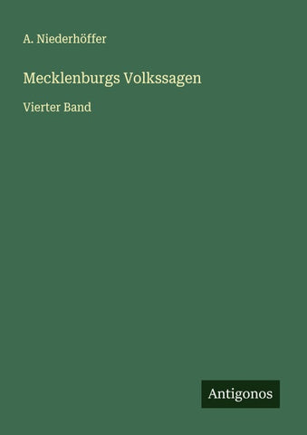 Mecklenburgs Volkssagen