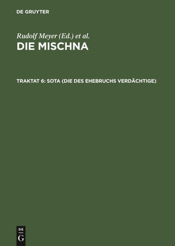 Sota (Die des Ehebruchs Verdächtige)