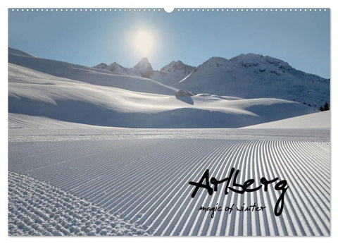 Arlberg - magic of winter (Wandkalender 2026 DIN A2 quer), CALVENDO Monatskalender