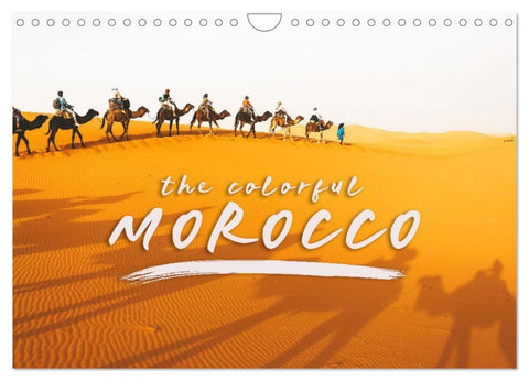The colorful Morocco (Wall Calendar 2027 DIN A4 landscape), CALVENDO 12 Month Wall Calendar
