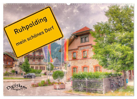 Ruhpolding mein schönes Dorf (Wandkalender 2027 DIN A2 quer), CALVENDO Monatskalender
