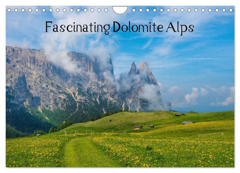Fascinating Dolomite Alps (Wall Calendar 2027 DIN A4 landscape), CALVENDO 12 Month Wall Calendar