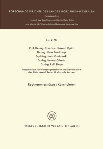 Rechnerunterstütztes Konstruieren