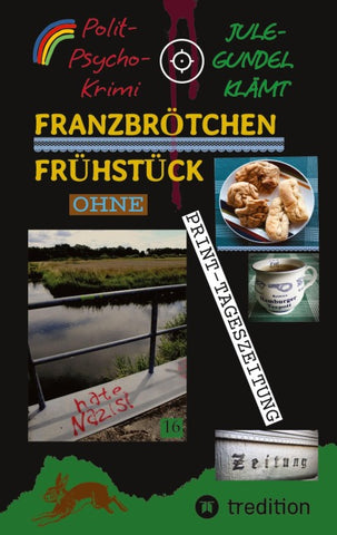 Franzbrötchen Frühstück ohne PRINT-Tageszeitung