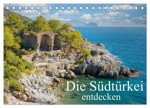 Die Südtürkei entdecken (Tischkalender 2026 DIN A5 quer), CALVENDO Monatskalender