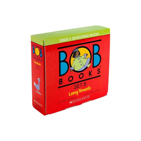 Bob Books: Long Vowels (8 Books) (Stage 3: Developing Readers)