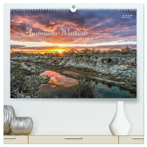 Australiens Westküste (hochwertiger Premium Wandkalender 2027 DIN A2 quer), Kunstdruck in Hochglanz