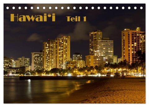 Hawai'i - Teil 1 (Tischkalender 2027 DIN A5 quer), CALVENDO Monatskalender
