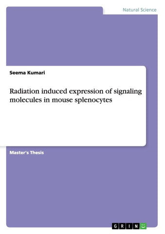 Radiation induced expression of signaling molecules in mouse splenocytes