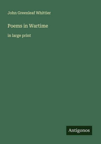 Poems in Wartime