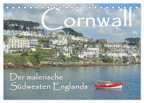 Cornwall. Der malerische Südwesten Englands (Tischkalender 2026 DIN A5 quer), CALVENDO Monatskalender