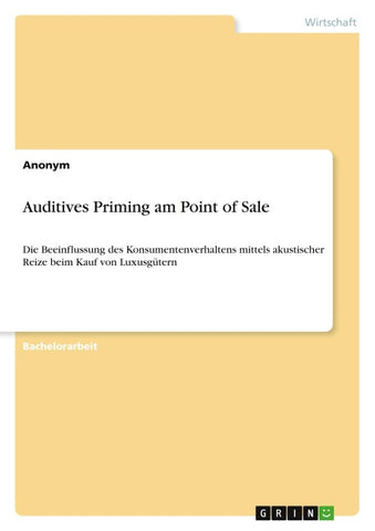 Auditives Priming am Point of Sale