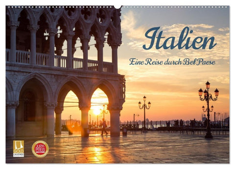 Italien - Eine Reise durch Bel Paese (Wandkalender 2027 DIN A2 quer), CALVENDO Monatskalender