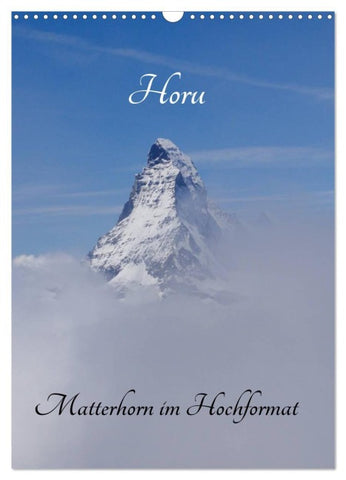 Horu Matterhorn im Hochformat (Wandkalender 2026 DIN A3 hoch), CALVENDO Monatskalender