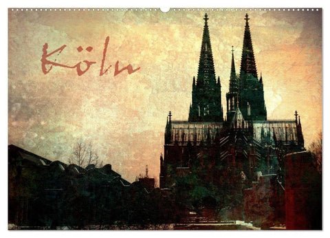 Köln (Wandkalender 2026 DIN A2 quer), CALVENDO Monatskalender
