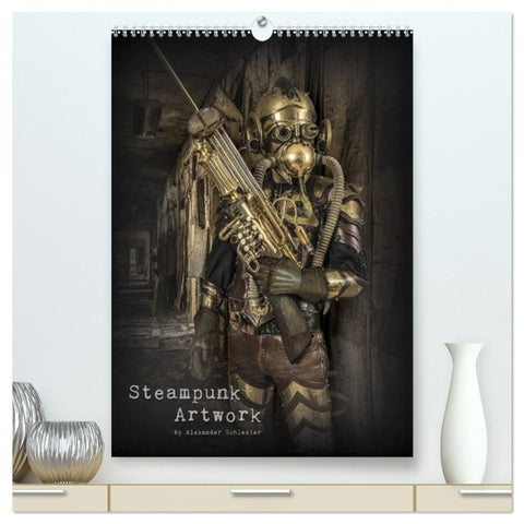 Steampunk Artwork (hochwertiger Premium Wandkalender 2027 DIN A2 hoch), Kunstdruck in Hochglanz