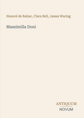 Massimilla Doni