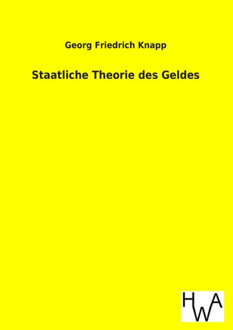 Staatliche Theorie des Geldes