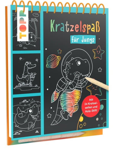 Kratzelspaß für Jungs
