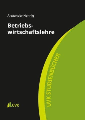 Betriebswirtschaftslehre
