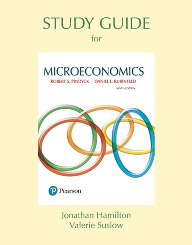 Study Guide for Microeconomics