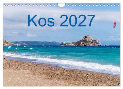 Kos 2027 (Wandkalender 2027 DIN A4 quer), CALVENDO Monatskalender