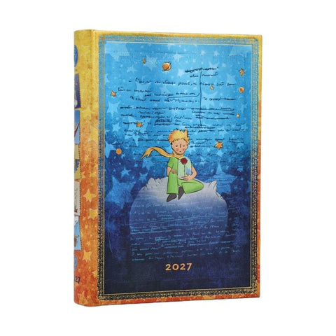 12-Monatskalender 2027 Saint-Exupéry, Der kleine Prinz Mini Tagesüberblick